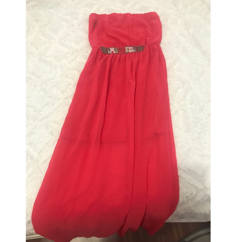 Hot Pink Zara Maxi Dress| Lightly Worn